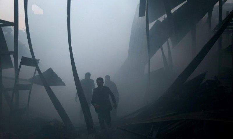 The six-year conflict has killed more than 320,000 people and displaced millions since it started in 2011