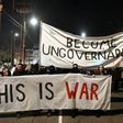 Violent protests erupted at the University of California at Berkeley Wednesday over the scheduled appearance of a controversial editor of the conservative news website Breitbart