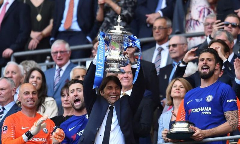 Conte led Chelsea to Premier League and FA Cup titles in his two seasons in charge