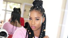Braid ponytail style