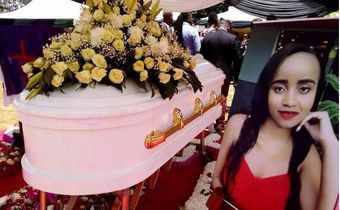 Ivy Wangechi laid to rst in Nyeri. She scored 8 straight As in KCSE