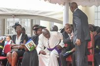 DP Ruto attends Jonathan Moi's funeral in Kabarak