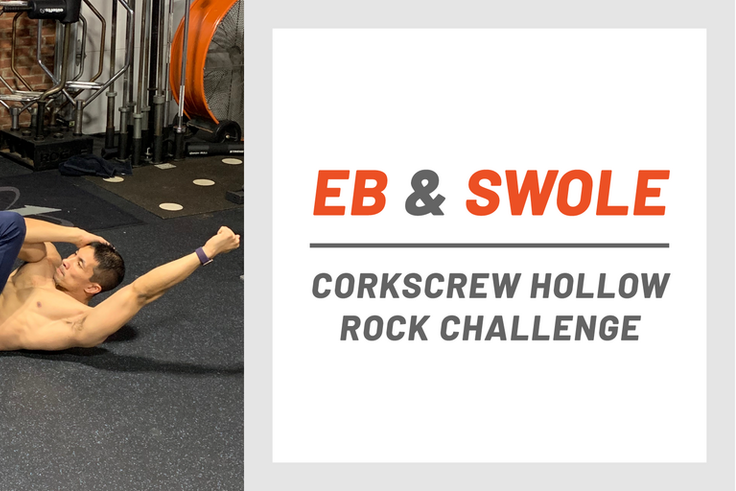 The Corkscrew Hollow Rock Ab Workout Challenge