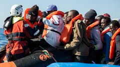 The 47 mainly sub-Saharan African migrants were rescued off Libya by the German NGO Sea Watch a week ago