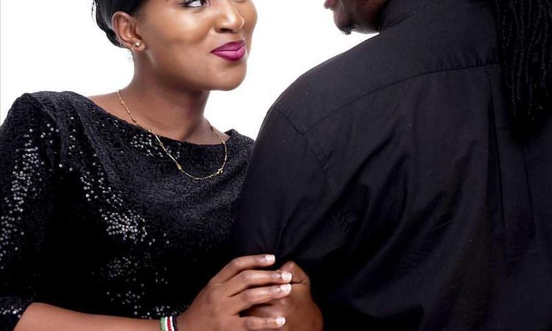 DK Kwenye Beat and his fiancée (Instagram)