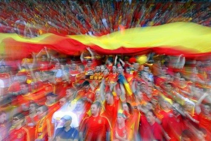 Football-mad Spain loves to watch the beautiful game, and passions often run high