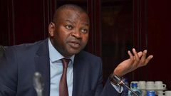 Former Sports and Heritage Cabinet Secretary Rashid Echesa
