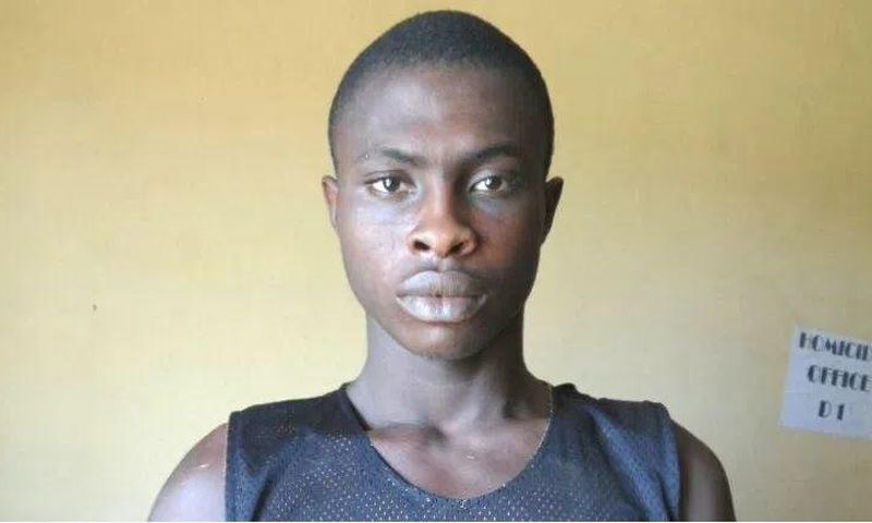 The suspect, Adeoye Ikugbayigbe
