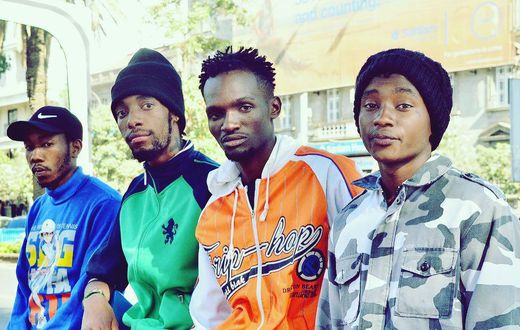 Raila Junior with Ethic group
