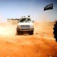 An image from Ansar al-Sharia's official media outlet allegedly shows militants of the jihadist group during a battle in the Libyan city of Benghazi