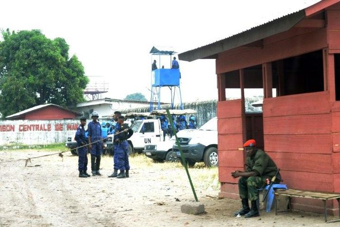 The first jail break involved Makala prison in central Kinshasa which was built when the country was under Belgian rule (1908-1960)