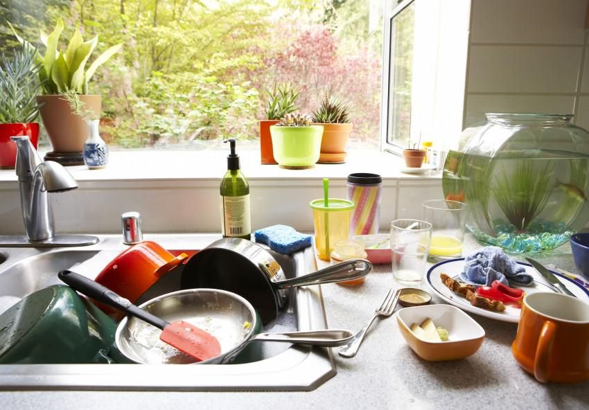 Keep kitchen clean(apartmentguide)
