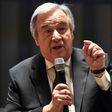 United Nations Secretary General Antonio Guterres at the UN headquarters in New York on April 10, 2017