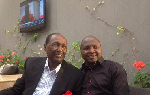 Chris Kirubi and Donald Kipkorir