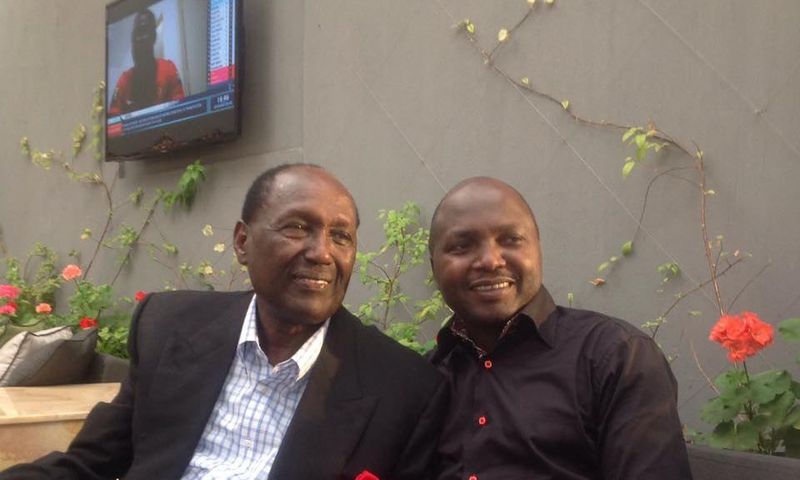 Chris Kirubi and Donald Kipkorir