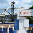 View of the JBS-Friboi Logo at the chicken processing plant entrance, in Samambaia, Federal District, Brazil on March 17, 2017