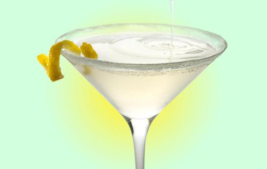 Lemon drop cocktail (Chowhoud)