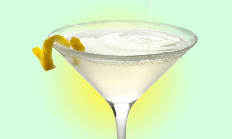 Lemon drop cocktail (Chowhoud)