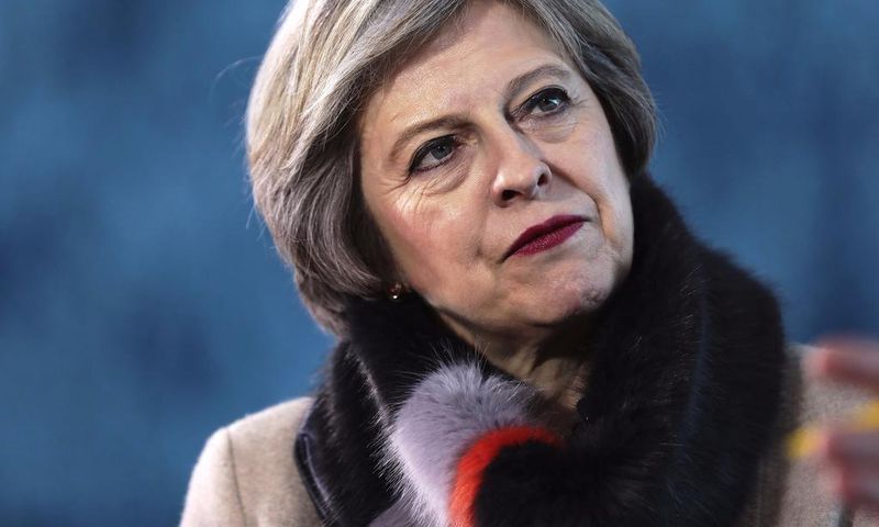UK Prime Minister Theresa May.
