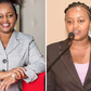 Kirinyaga Governor Anne Waiguru and her look alike Anne Mwangi Mvurya (Courtesy)