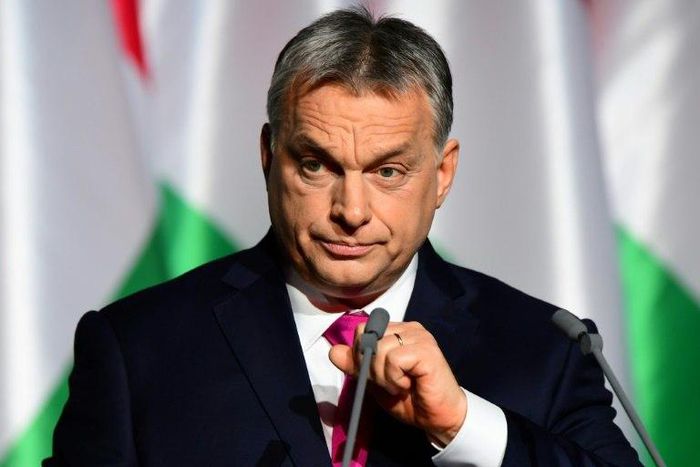 Hungarian Prime Minister Viktor Orban, seen February 10, 2017, said of his comments that "ethnic homogeneity" is good, "One can say such things now...as life has proven that too much mixing causes trouble"