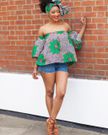 Off Shoulder Ankara Top Style