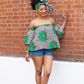 Off Shoulder Ankara Top Style