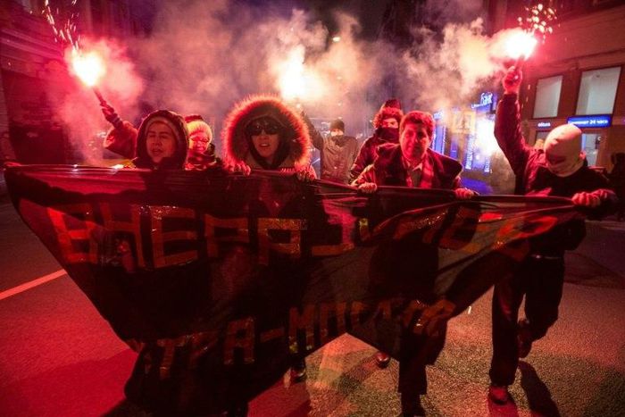 Russian opposition activists including Ildar Dadin staged several unauthorised protests against President Vladimir Putin