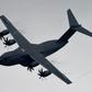 An Airbus A400M Atlas plane performs at the International Paris Air Show in 2015