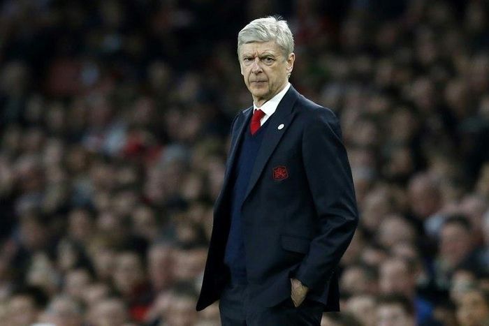 Arsenal's French manager Arsene Wenger looks on from the touchline during the English FA cup quarter final football match between Arsenal and Lincoln City at The Emirates Stadium in London on March 11, 2017