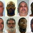 The US state of Arkansas, which has not carried out an execution since 2005, faced protests after it announced plans to execute eight death row inmates in 10 days