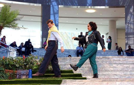 Review: 'Oasis' brings childlike whimsy to a Manhattan mall