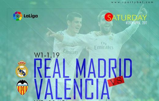 Real Madrid VS Valencia betting preview.