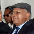 President of the Democratic Republic of Congo opposition party Union for Democracy and Social Progress Etienne Tshisekedi (R) attends a signature agreement with main opposition parties of the Democratic Republic of Congo on June 10, 2016
