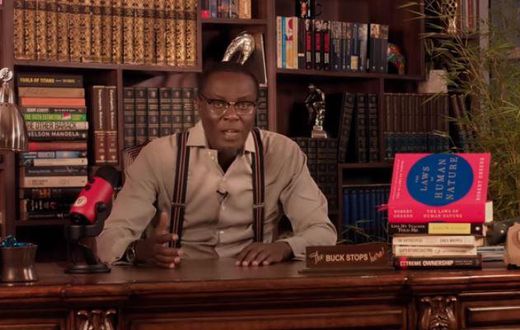 A screen grab of Political Scientist Mutahi Ngunyi. He has stated that Uhuru does not need Ruto but is only tolerating him