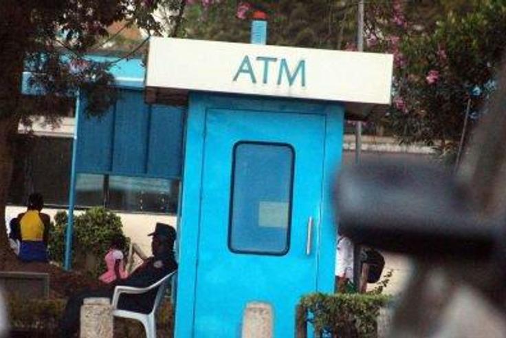 One of the Barclays Bank ATM at Kenyatta National Hospital in Nairobi where millions was stolen