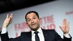 Benoit Hamon, the surprise frontrunner in the French Socialists' presidential nominating contest