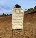 Dummy George Kinoti was shooting at on Thursday (Twitter)