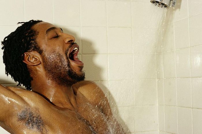 Man in the shower (Courtesy)