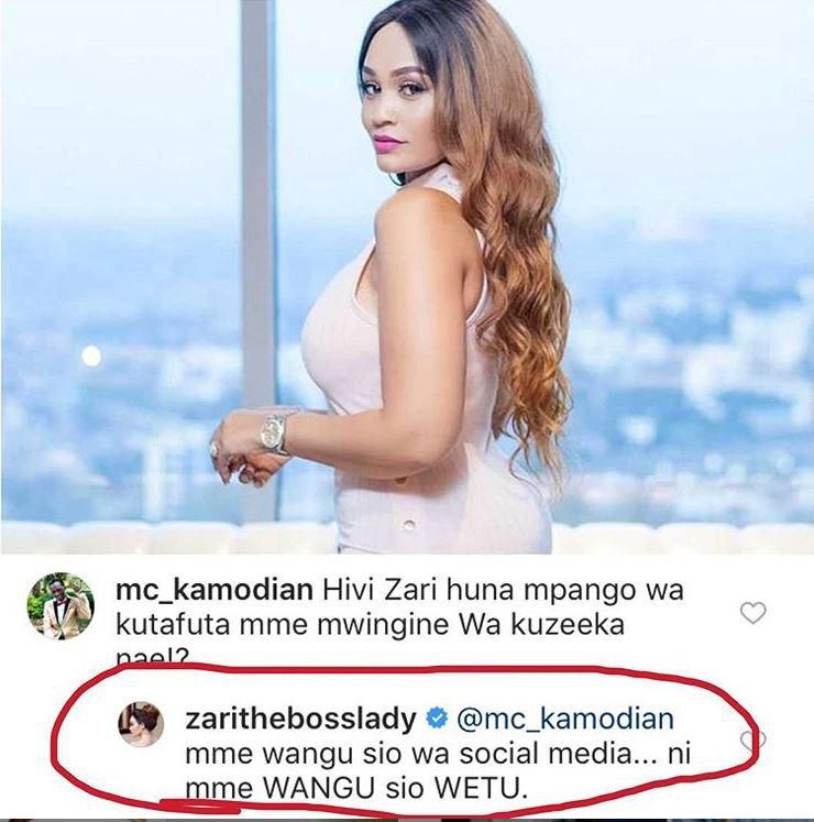 My husband is not for social media – Zari Hassan