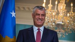 Kosovo's President Hashim Thaci has written to President Donald Trump to express a willingness to compromise in a dispute with Serbia