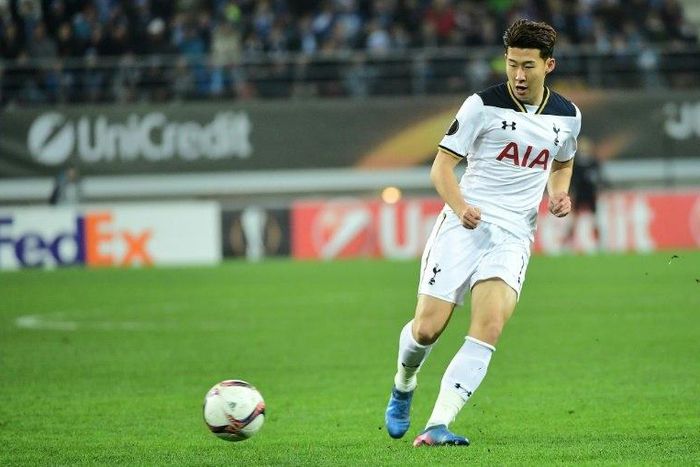 Tottenham Hotspur's Son Heung-Min drives was taunted by Millwall supporters during Tottenham's 6-0 victory at White Hart Lane and responded to the jibes with a hat-trick against the third-tier side