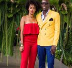 Sauti Sol's Bien Aime Baraza with fiancee Chiki Kuruka. Bien proposes to Chiki Kuruka
