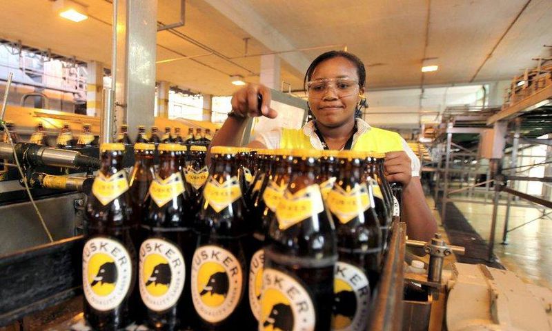 Photo of a Tusker manufacturing plant