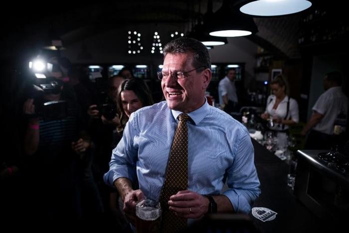 Slovakian presidential candidate Maros Sefcovic is a longtime EU commissioner and career diplomat with a passion for sports