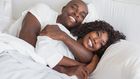 Happy couple in bed(Hillywood)