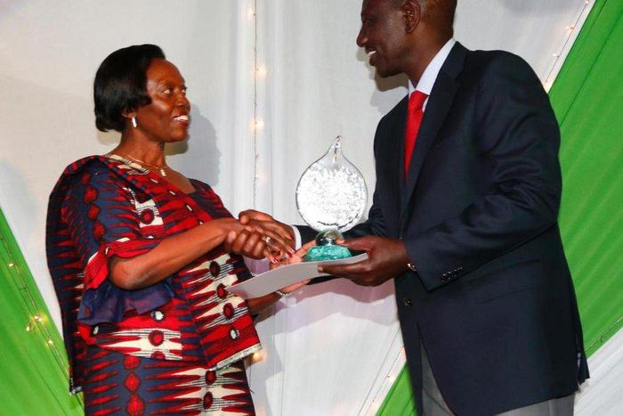 Narc Kenya leader Martha Karua and Deputy President William Ruto