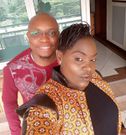 Presenter Dee and Kaka Zema of Milele FM