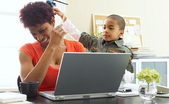 Distraction at home is one of the struggles that comes with working remotely. (Mocha Moguls)