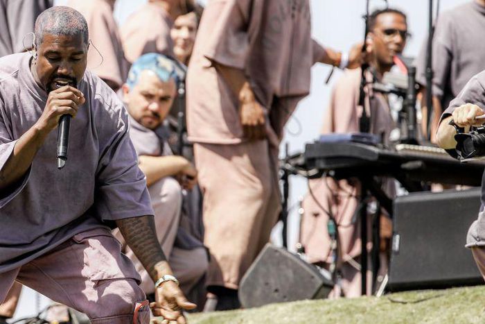 Kanye Sold $225 Jesus-Themed Coachella Sweatshirts